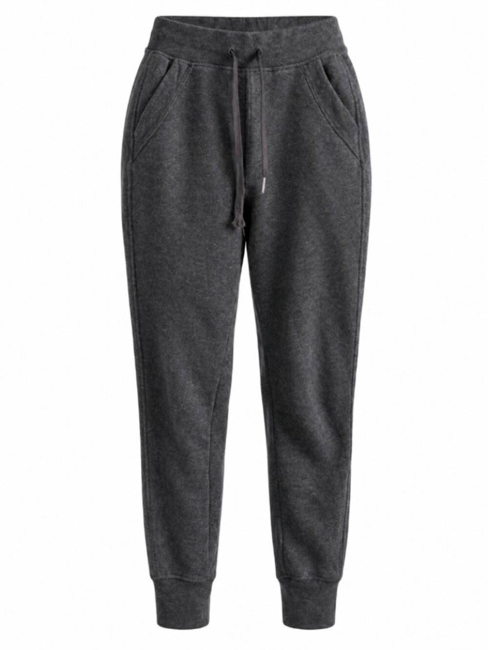 🦋 2/$30 Lolë Charcoal Grey Cotton Blend Fleece Jogger Sweatpants XS